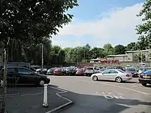 Car park to the south of the eastern end of Hythe Bridge Street. This area used to be the basin at the end of the Oxford Canal.