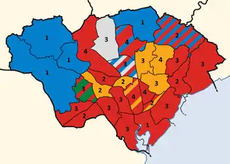 2012 results map