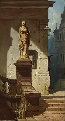 Justitia [de], Carl Spitzweg, 1857