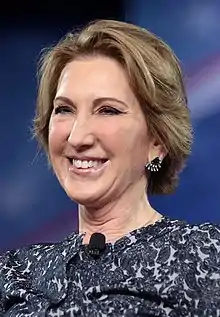 Carly Fiorina, former CEO of Hewlett-Packard