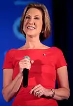 Business executive Carly Fiorina, 1 vote