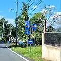 PR-146 east at PR-649 intersection in Cordillera, Ciales