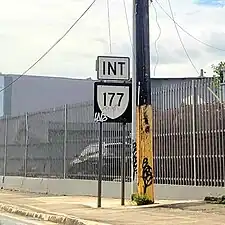 PR-174 south near PR-177 intersection between Juan Sánchez and Minillas barrios, Bayamón