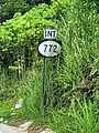 PR-568 north approaching PR-772 intersection in Botijas, Orocovis