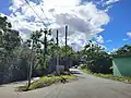 Puerto Rico Highway 884 at Puerto Rico Highway 882 intersection in Achiote