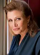 A photograph of Carrie Fisher