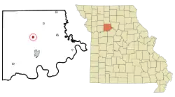 Location of Bogard, Missouri