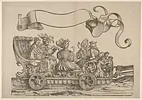 Cart with Horn Musicians