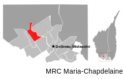 Location of Girardville