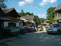 The Țipțerai neighbourhood of Vișeu de Sus (German: Oberwischau), Maramureș, Romania