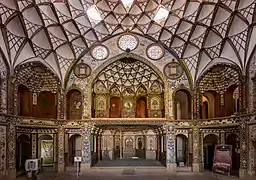 Interior of the Borujerdi House.