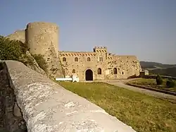 Romanic castle of Bovino with Norman Tower