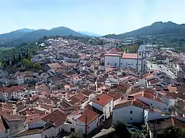 A view of the hilttop seat of the municipality of Castelo de Vide