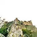 Castle seen from bottom view