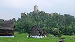 Stará Ľubovňa Castle and an open-air folk museum