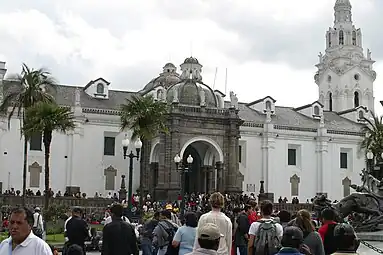 Quito Metropolitan Cathedral, Quito, Ecuador, by Antonio García and others, 1535-1799