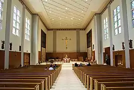 View up the nave toward the chancel