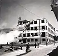 1963 Skopje earthquake: The building of the Central Committee of the CPM