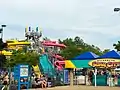 The entrance to Cedar Point Shores, when it was Soak City