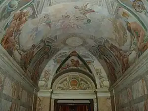 Ceiling of foyer