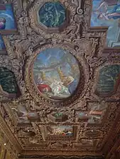 Ceiling of the drawing room