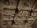 Ceiling sculptures at Ramalingeshwara group of temples, Avani