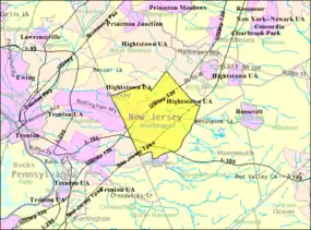 Census Bureau map of Robbinsville Township, Mercer County, New Jersey
Interactive map of Robbinsville Township, New Jersey