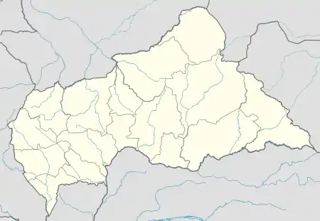 Guérékindo is located in Central African Republic