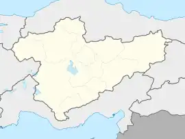 Karalar is located in Turkey Central Anatolia