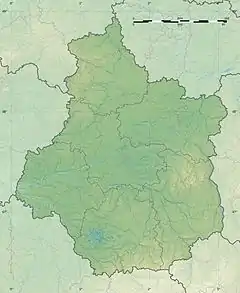 Airain is located in Centre-Val de Loire