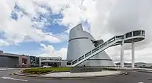 The Macao Science Center in Macau, designed by Pei Partnership Architects in association with I. M. Pei.