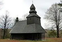 Greek Catholic wooden church of Saint Nicholas in Ruska Bystra