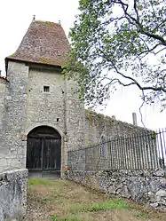 The castle in Avensac