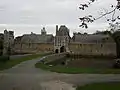 A view of the Main entrance of the Château de Gratot