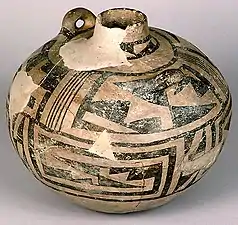 Ancestral Pueblo canteen, Chaco Canyon, New Mexico, c. 700 CE–1100 CE