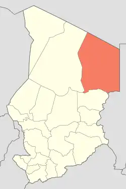 Bahaï is located in Chad