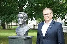 Chairman of Matica slovenská, in Alley of National Awakeners