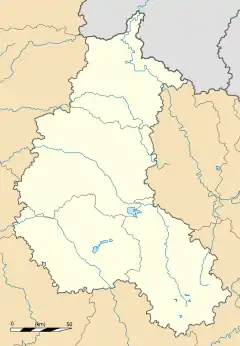 Map of Champagne-Ardenne, France