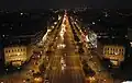 Champs-Élysées, Paris using Night Mode (IXUS 50)