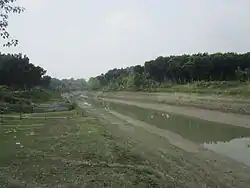 Chandana River at Pangsha.