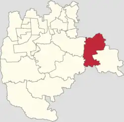 Location in Daxing District