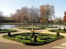 Jardin de la volière at Château de Chantilly