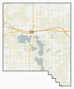 Rural Municipality of Chaplin No. 164 is located in Chaplin No. 164