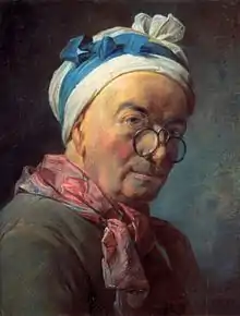 Jean-Baptiste-Siméon Chardin. Self Portrait, 1771, pastel on paper, The Louvre