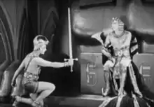 Charles De Roche and Paul Swan in The Ten Commandments