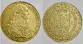 Coin of Charles IV of Spain Colombia 8 Escudos, 1794