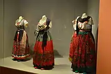 China Poblana dress, emblematic of Puebla and sometimes considered the national costume of Mexico