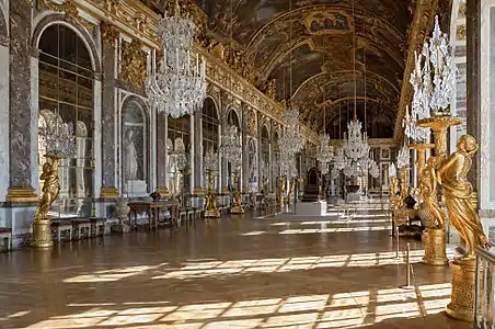 Hall of Mirrors of the Palace of Versailles, 1678–1684