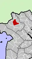 Location in An Giang province