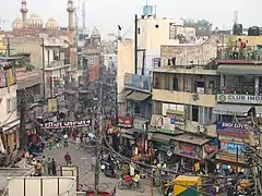 Cheh Tuti Chowk or Six Tuti Chowk, Main Bazaar, Paharganj